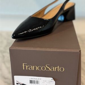 Franco Sarto Black Heels Elegant and Versatile